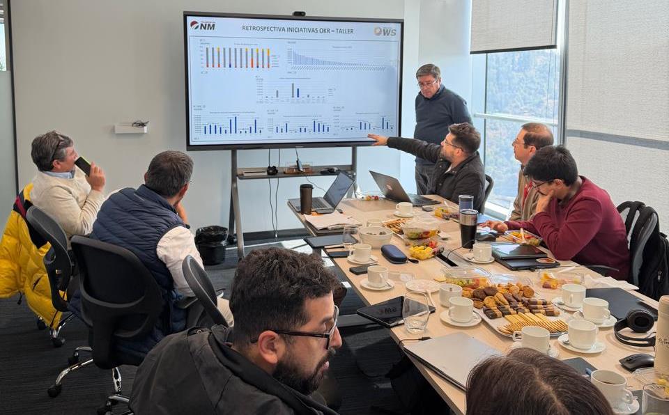 Reunión de trabajo comercial